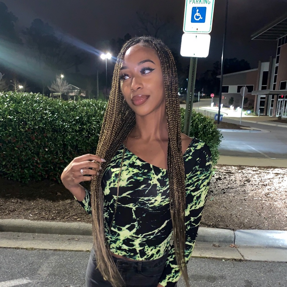 Sheer Long sleeve top